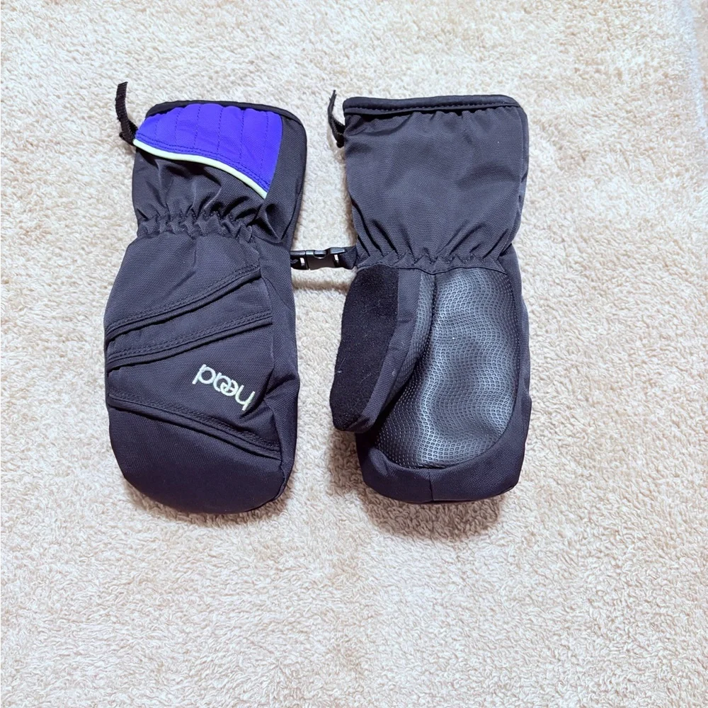 HEAD Black and Blue Mittens‎